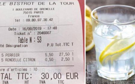 Nei bistrot di Parigi la fetta di limone in acqua minerale costa 50 cent