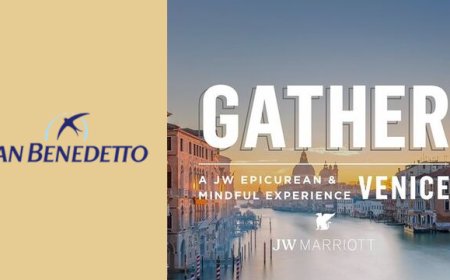 Acqua Minerale San Benedetto per l'evento di JW Marriott