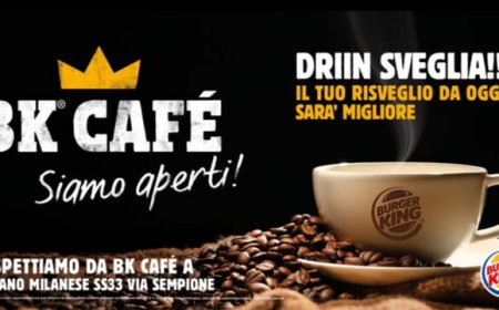 Burger King® lancia il primo corner BK® Café: stile americano e tradizione italiana