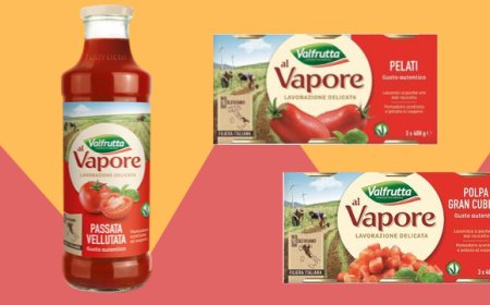 Valfrutta presenta la nuova linea di Pomodoro al Vapore