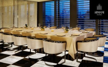 Armani Hotel presenta il nuovo dinner menu autunnale