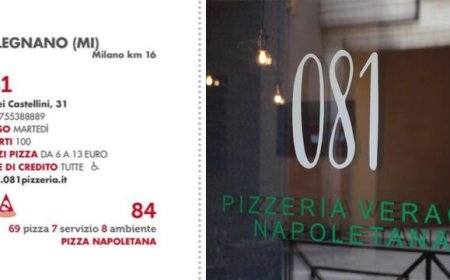 Pizzeria 081 di Melegnano nella guida Gambero Rosso con 2 spicchi