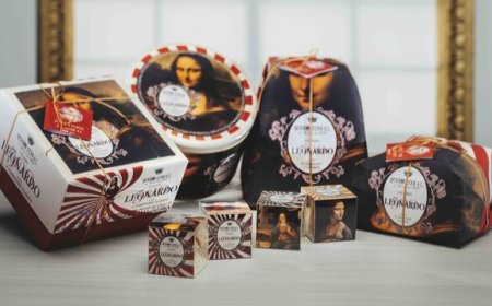 Giovanni Cova & C. celebra Leonardo Da Vinci con i suoi panettoni e pandori artigianali
