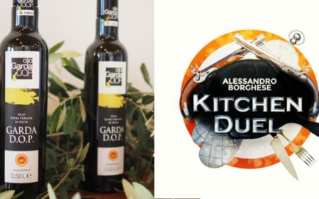 L'Olio Garda Dop partner di Alessandro Borghese Kitchen Duel