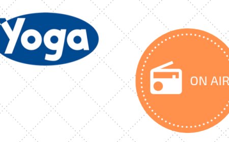 La campagna pubblicitaria Yoga sulle principali emittenti radiofoniche