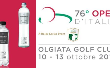Antica Fonte della Salute – Millennium Water è l'acqua ufficiale dell'Open d'Italia di golf