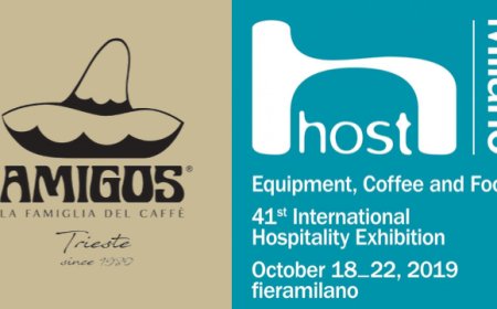Amigos Caffè presenta a Host 2019 la miscela 7 Origini