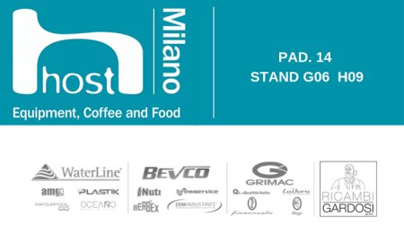 Bevco, WaterLine, Grimac, Ricambigardosi a HOST con un progetto di gruppo