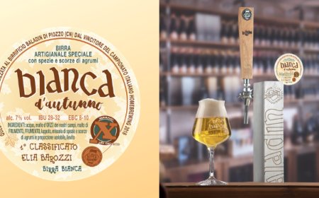 Bianca d'Autunno: la nuova speciale Baladin realizzata dal campione di homebrewing 2018