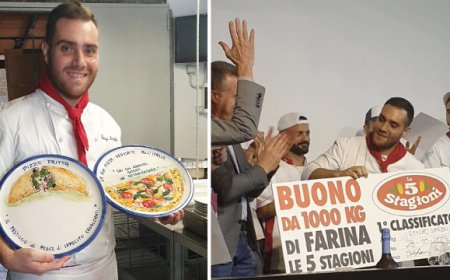 Lorenzo Sirabella di Dry Milano è "Miglior Pizza Chef Emergente 2019"