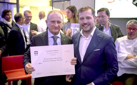FeelingFood Milano: conferito a Giuseppe Vaccarini il riconoscimento alla carriera
