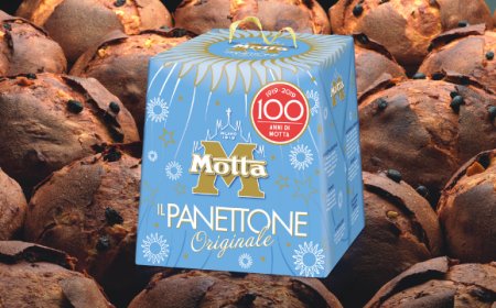 Motta festeggia 100 anni con un libro, nuova grafica e un'indagine Doxa sul panettone