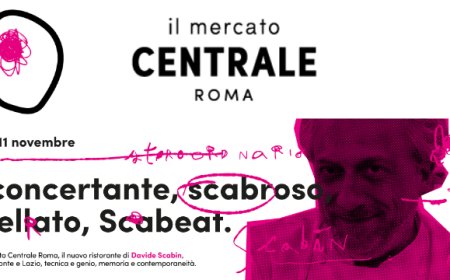 Davide Scabin porta a Roma al Mercato Centrale la sua cucina pimontesca