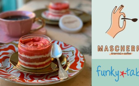 Tiramisù e Design: al via la collaborazione tra Mascherpa e Funky Table