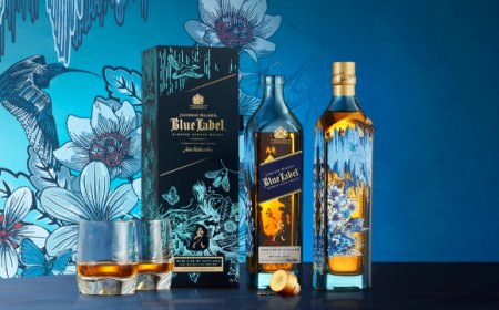 Johnnie Walker Blue Label torna con una bottiglia di design in limited edition