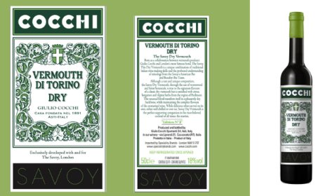 Cocchi Savoy Vermouth Dry: si rinnova la collaborazione con l'iconico hotel londinese