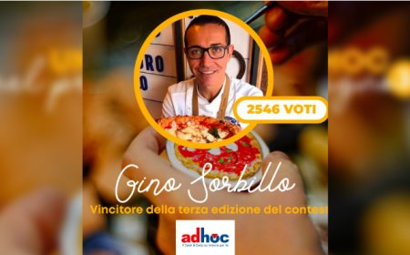 È Gino Sorbillo il "pizzaiolo Adhoc nel presepe di Ferrigno"