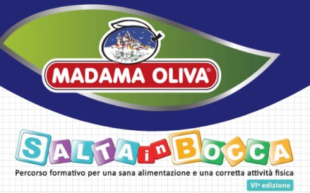 Madama Oliva sostiene il progetto SALTAinBocca per una corretta educazione alimentare
