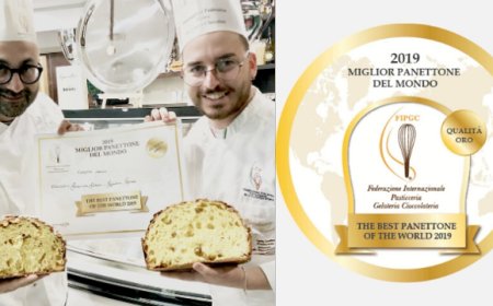La pasticceria Caffè Baiano premiata dalla FIPGC per il Miglior panettone al mondo 2019