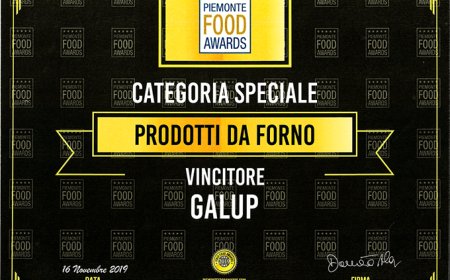 Galup premiata ai Piemonte Food Awards 2019