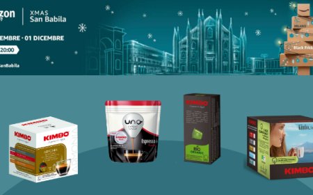 Kimbo partecipa ad "Amazon Xmas San Babila"