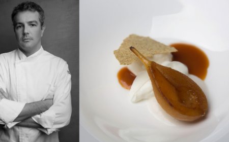 Fabio Barbaglini firma il dessert per la presentazione de La Liste 2020