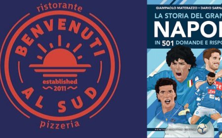 Da Benvenuti al Sud a Lusciano (CE) serata speciale tra pizza e pallone