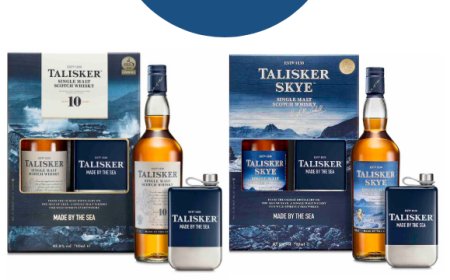 Talisker: il single malt nei pack natalizi