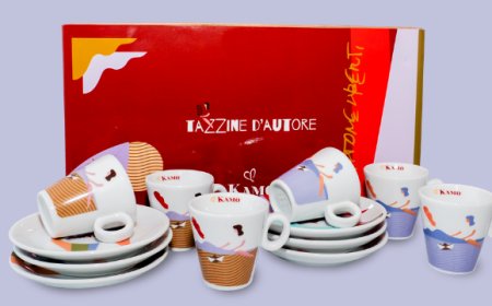 Tazzine d'Autore di Caffè Kamo, quando il caffè è arte