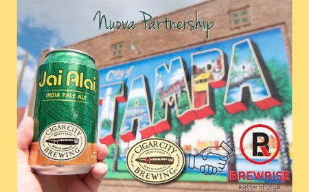 Brewrise porta in Italia le birre di Cigar City Brewing