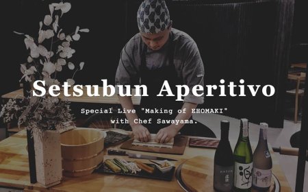 Da Tenoha Milano un aperitivo per celebrare le tradizioni giapponesi