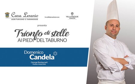 L'8 febbraio appuntamento a Casa Lerario con lo chef stellato Domenico Candela