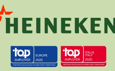 HEINEKEN Italia è Top Employers Italia e Europe 2020