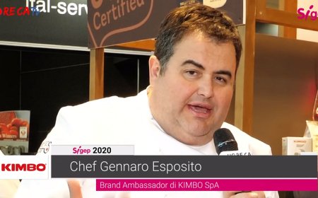 Horecatv.it. Intervista a Sigep 2020 con lo Chef Gennaro Esposito allo stand KIMBO SpA