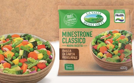 Con FRoSTA nel banco freezer il primo minestrone in ecobag di carta