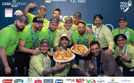 Grande successo per la Pizza DOC e I Sapori di Napoli a Casa Sanremo
