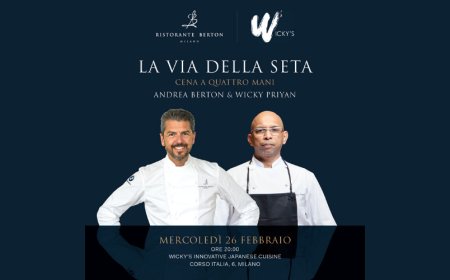 Wicky Priyan si prepara ad accogliere nella sua cucina lo chef Andrea Berton