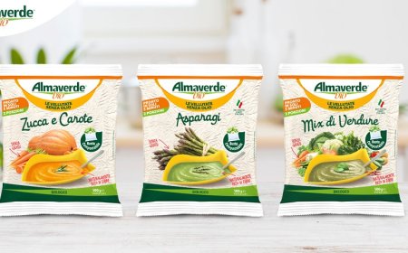 Da Almaverde Bio le nuove vellutate surgelate con packaging compostabile