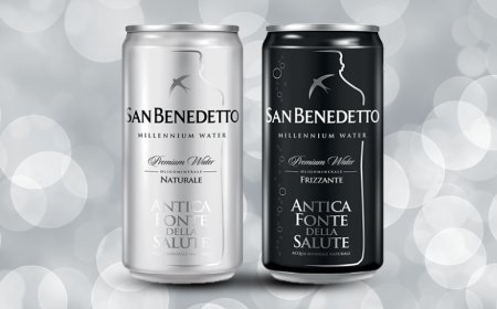 San Benedetto Millenium Water ora è anche in formato lattina