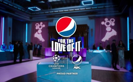 Pepsi Max®: la nuova campagna con 4 campioni della UEFA Champions League