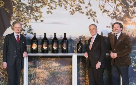 Ornellaia 2017 Solare: per Vendemmia d'Artista l'etichetta termocromica