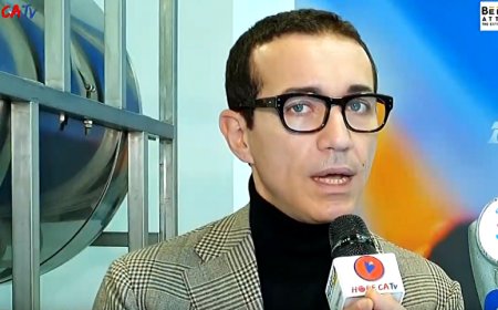 HorecaTv.it. Intervista a Beer&Food Attraction 2020 con Gino Sorbillo allo stand Nastro Azzurro