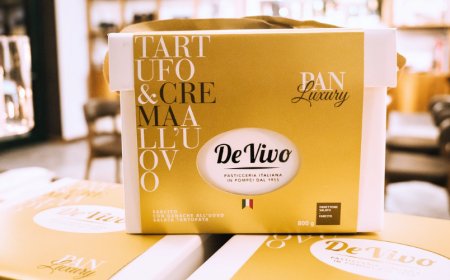 Pasticceria De Vivo presenta al linea Pan Luxury. Il classico natalizio rivisitato
