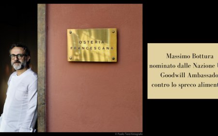 Massimo Bottura nominato dalle Nazione Unite Goodwill Ambassador contro lo spreco alimentare