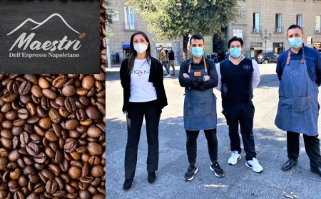 L'Associazione dei Maestri dell'Espresso Napoletano dona caffè ai senzatetto di Napoli