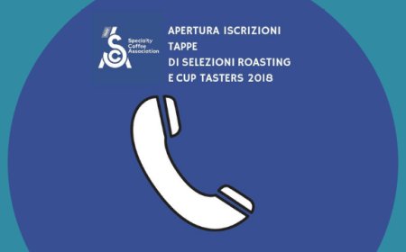 Sca Italy: apertura iscrizioni delle tappe di selezione Roasting e Cup Tasters