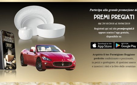Parmigiano Reggiano lancia la promozione "Premi Pregiati"