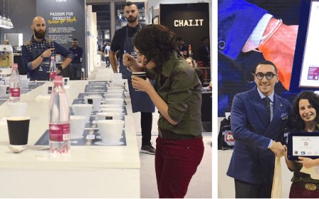Helena Oliviero alle finali mondiali di Cup Tasting con CSC