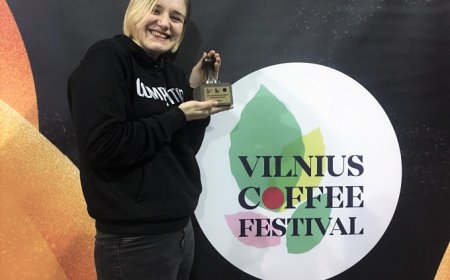 Goda Pangonytė del Team Ditta Artigianale è la campionessa lituana baristi