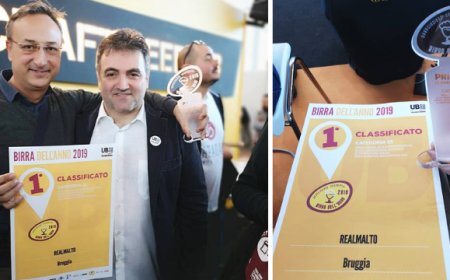 La siciliana Birra Bruggia di Realmalto è Birra dell'Anno 2019